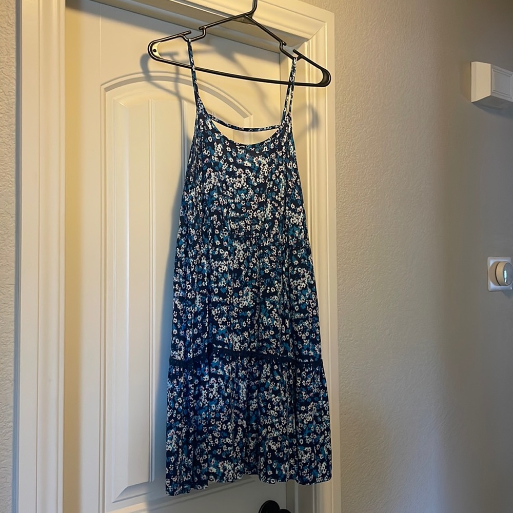 Blue Floral Sundress